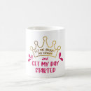 Search for my day starts mugs Princess