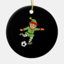Search for boys soccer ornaments Santa claus