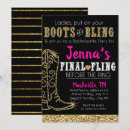 Search for boots and bling invitations Party