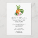 Search for tropical beach party luau reception invitations Summer