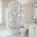 Search for rose gold marble shower curtains Stylish