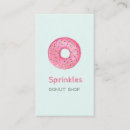 Search for sprinkles business cards Pink