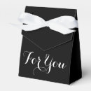 Search for graduation favour boxes Black and white