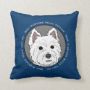 Search for westie pillows West highland terrier