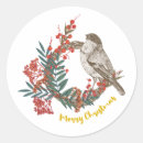 Search for christmas wreaths stickers Bird