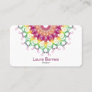 Recherche de conception mandala cartes visite Yoga