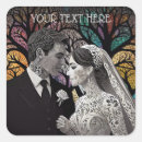 Search for happy days wedding stickers Bride and groom