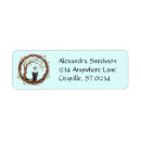 Search for tree branch return address labels Cute