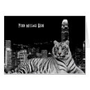 Recherche de salutation de tigre Blanc