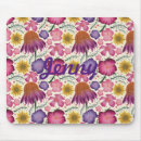 Recherche de modèle floral tapis souris Girly