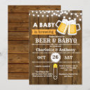 Search for couples baby shower invitations Beer