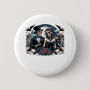 Recherche de amour gothique badges Squelette
