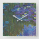 Recherche de nymphéas horloges Monet