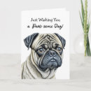 Search for good dog cards Pug