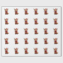 Search for christmas cow wrapping paper Funny
