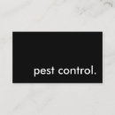 Search for pest control business cards Professional