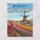 Recherche de champ de tulipe cartes postales Voyage