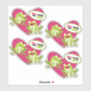 Search for frog valentine stickers Animal