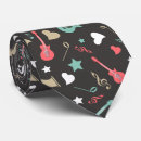 Recherche de notes de musique cravates Saxophone