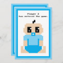 Search for gamer baby invitations Player 3