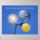 Search for earth moon posters Sun
