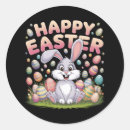 Search for happy easter egg stickers Bunny