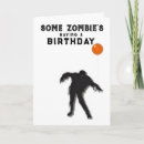 Search for zombie birthday cards Humour