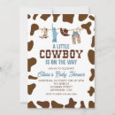 Recherche de cowboy baby shower invitations Impression de vache