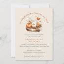 Search for pumpkin spice invitations Watercolor