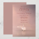 Search for swan bridal shower invitations Pink