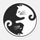 Search for yin yang cats stickers Kitty