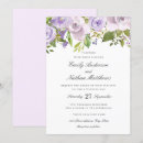 Recherche de purple floral mariage invitations Botanique