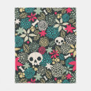 Search for skull face blankets Halloween design