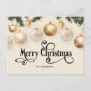 Search for corporate holiday postcards Merry