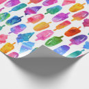 Search for ice cream cone wrapping paper Watercolor