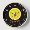 Recherche de tranche orange horloges Nourriture