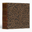 Search for embossed binders Rustic