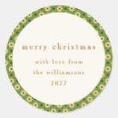 Search for vintage merry christmas stickers Cute