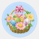 Recherche de panier de pâques autocollants Oeufs