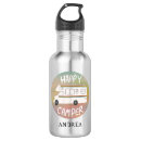 Recherche de vintage water bottles Camping