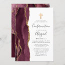 Search for burgundy invitations Glitter