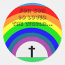 Search for for god so loved stickers Christian