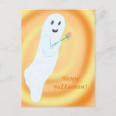 Search for friendly ghost postcards Halloween