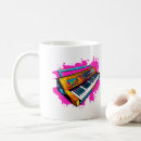 Search for musical instruments mugs Colourful