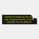 Search for go around bumper stickers Tailgaters