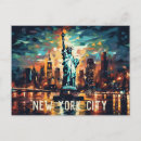 Search for statue of liberty postcards United states