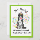 Recherche de border collie birthday cards Drôle