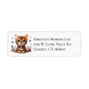 Search for crazy cat lady return address labels Kitty