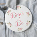Search for pretty bride buttons Watercolor