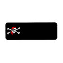 Search for pirate return address labels Skull